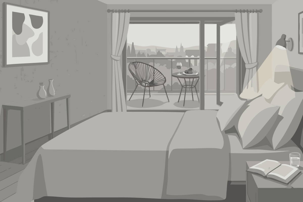 Grande Chambre Deluxe - Vue sur Ville - Réservée aux Citoyens et Résidents Égyptiens